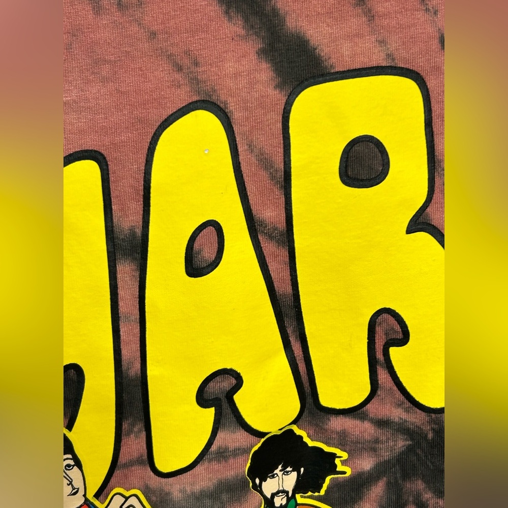 Chinatown Market Beatles Yellow Submarine Pose Tie Dye T-Shirt Mens Size Small - Picture 8 of 9